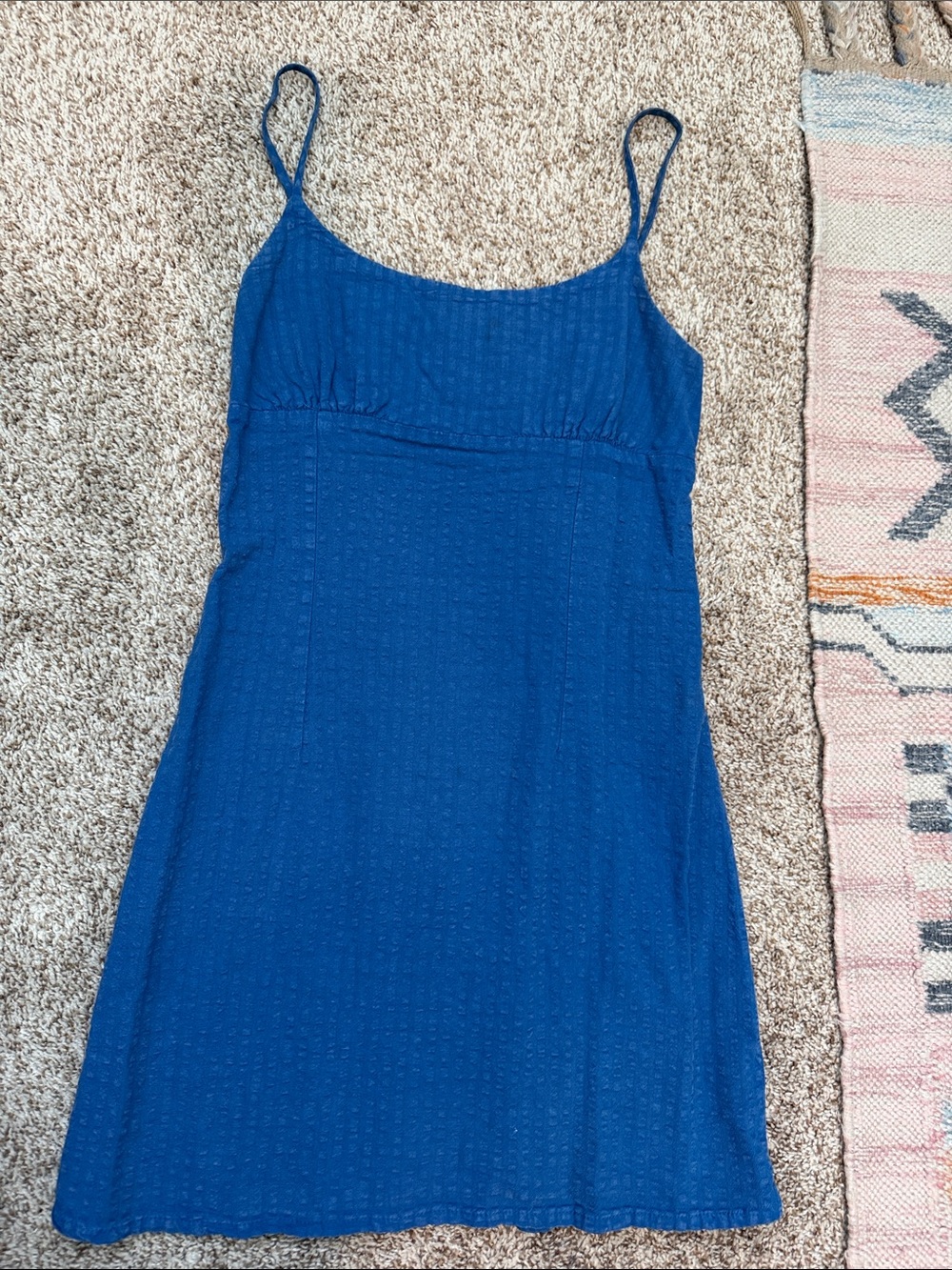wild fable Blue Spaghetti Strap Mini Dress